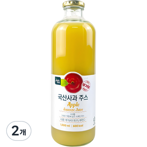 호재준 국산사과주스, 1L, 2개