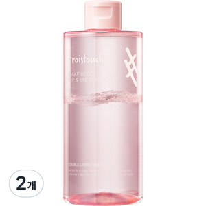 트와터치 메이크 무드 립 앤 아이 리무버, 310ml, 2개