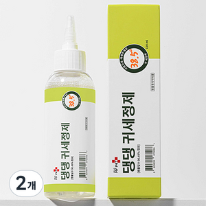 헬로마이펫 반려동물 댕댕 귀세정제, 120ml, 2개