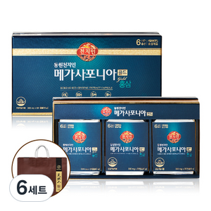 천지인 메가사포니아골드, 60정, 6세트