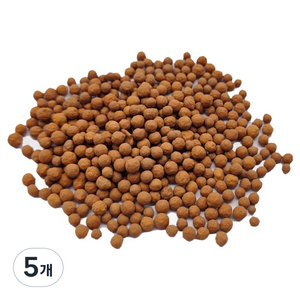 샘아쿠아 리프레쉬 바이오펄 샌드 2~4mm 3kg, 레드브라운, 5개