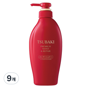 츠바키 프리미엄 모이스트 & 리페어 컨디셔너 까멜리아, 450ml, 9개