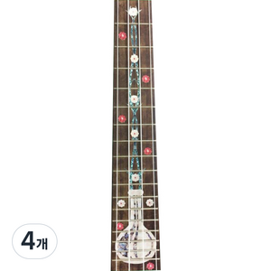 알로데 기타 우쿨렐레 핑거보드 스티커 TYPE 04 우쿨렐레 66cm, 4개