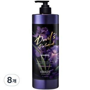 케라시스 데빌스 퍼퓸 에디션 샴푸 미드나잇 판타지, 1L, 8개
