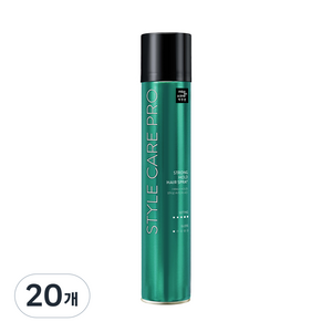 미쟝센 스타일케어 프로 스트롱홀드 헤어스프레이, 300ml, 20개