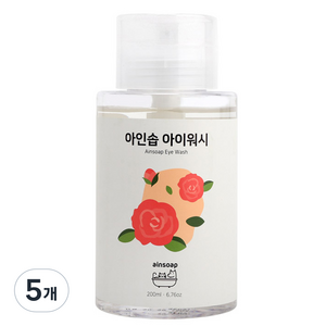 아인솝 펫 아이워시 대용량, 5개, 200ml