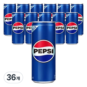 펩시 콜라 업소용, 245ml, 36개