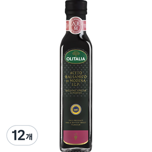 올리타리아 발사믹 식초, 250ml, 12개