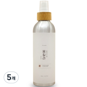 바스몽 강아지 벌레 방지 대용량 몽킬라, 5개, 250ml