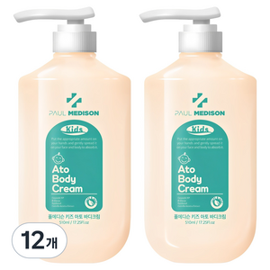 폴메디슨 키즈 아토 고보습 바디크림, 510ml, 12개