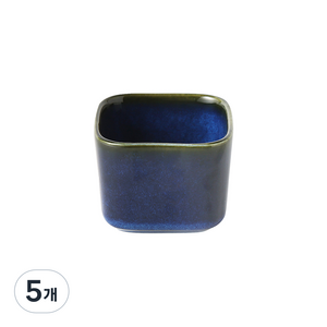 까사무띠 쎄나 사각 볼 8.5cm, 블루, 5개
