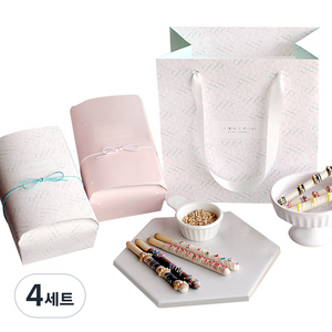 디비디디자인 루시드 막대과자 초콜릿 만들기 세트, 만들기재료 16종, 4세트