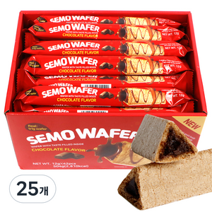 세모 와퍼 초코맛 42p, 25개, 504g