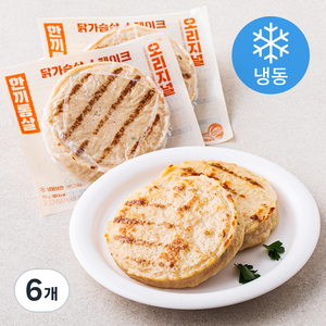 한끼통살 닭가슴살 스테이크 오리지널맛 (냉동), 100g, 5개입, 6개