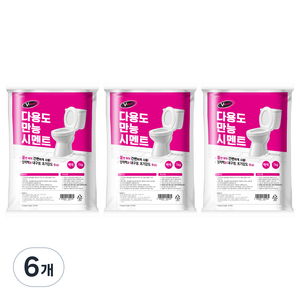 Vtech 다용도 만능 백 시멘트 1Kg, 6개