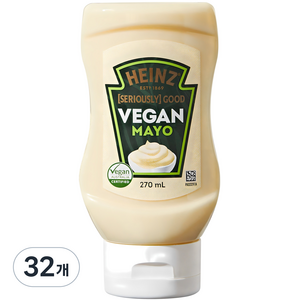 하인즈 비건 마요, 270ml, 32개