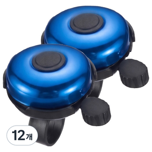 아무 자전거 경적 벨 AM-BB01, BLUE, 12개
