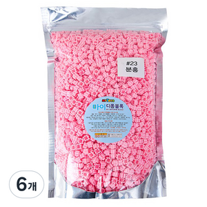 MYTOYS 마이 디폼 블럭 2650p, 분홍색, 6개