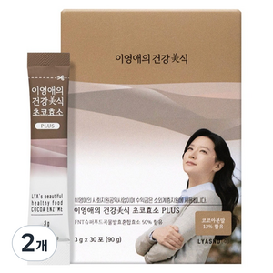 이영애의건강미식 초코효소 플러스 30p, 30회분, 90g, 2개