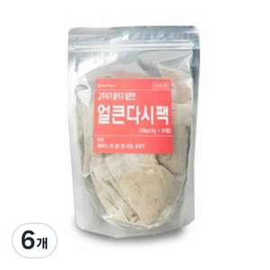 charmeal 얼큰다시팩 10p, 150g, 6개
