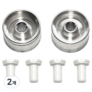 타미야 HG 알루미늄 휠 for SDNr Tire24 Rev 95680 2p, 2개, 혼합색상