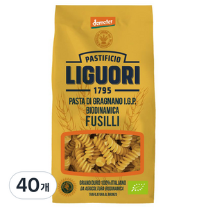 리구오리 유기농 푸실리, 400g, 40개