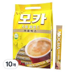 모카씨엔티 모카 카페 마일드 커피믹스, 12g, 100개입, 10개