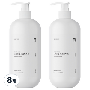 살림백서 니치퍼퓸 트리트먼트 라일리로즈, 8개, 1L