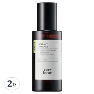 베리아워 에이클린 앰플, 50ml, 2개