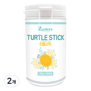 쥬맥스 터틀 스틱 사료, 1L, 2개