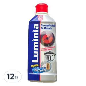 루미니아 마이크로테크 스텐 인덕션 전용 클리너, 12개, 250ml