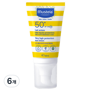무스텔라 선 로션 SPF50+, 40ml, 6개
