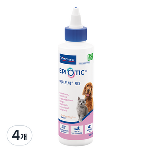 버박 에피오틱 귀세정제, 125ml, 4개