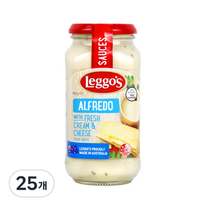 레고스 알프레도 파스타 소스, 490g, 25개