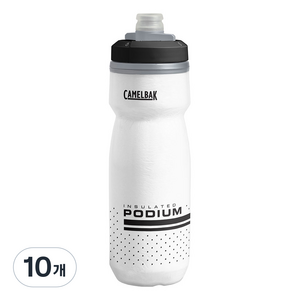 포디엄 칠리 스포츠 물병, WhiteBlack, 620ml, 10개