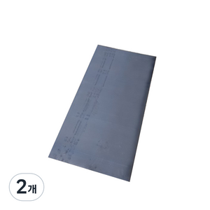 MOA 맨홀 덮개 90 x 60 x 0.48 cm, 검정, 2개