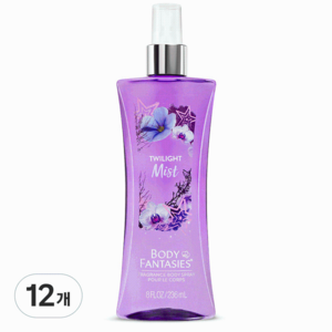 바디판타지 트와일라잇 프래그런스 바디미스트, 236ml, 12개