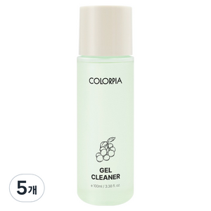 칼라피아 젤클리너 청포도향, 5개, 100ml