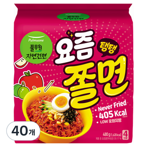 풀무원 요즘 탱탱쫄면 120g, 160개
