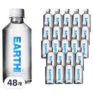 EARTH 캐나다 수입생수, 330ml, 48개