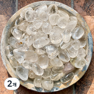 아르띠콜로 오닉스 스톤 화이트 크리스탈, 1kg, 2개