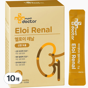 마이펫닥터 반려동물 영양제 스틱형, 30회분, 신장, 10개