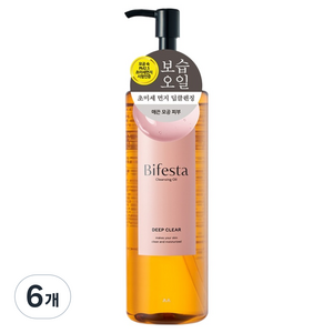 비페스타 딥클리어 클렌징 오일, 300ml, 6개