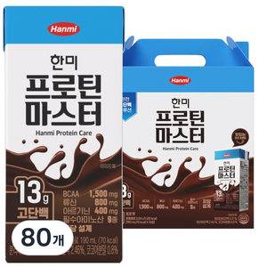 한미사이언스 프로틴 마스터, 190ml, 80개