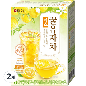 담터 꿀유자차 믹스, 22g, 10개입, 2개