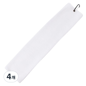 데이소이 베이직 스포츠 타월 30 x 50 cm, 화이트, 4개