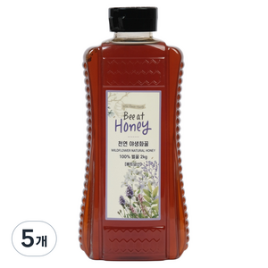 비엣꿀 야생화꿀, 2kg, 5개