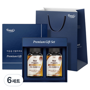 퍼니트 리얼 프로폴리스 27g x 2p 선물세트, 6세트