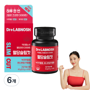 닥터랩노쉬 혈당슬림컷, 60정, 6개