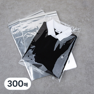 혜림봉투 접착식 PP 속폴리백, 300매